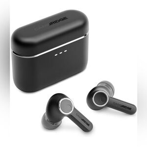 Cambridge Black Earbud Headphones